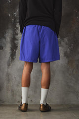 NEEDLES × BEAMS / 別注 Nylon Ripstop Shorts 聯名系列款 紫色格紋 尼龍抗刮機能短褲