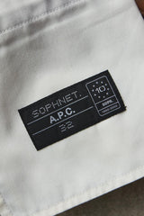 SOPHNET. × A.P.C. 10th Anniversary Limited Edition Petit Standard Denim 10週年限量聯名系列 原色丹寧直筒牛仔褲