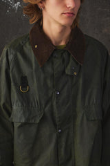 Barbour Spey Wax Jacket - Dark Olive 短版油蠟布夾克 深色
