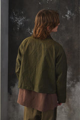 Barbour Spey Wax Jacket -Olive 短版油蠟布夾克 淺色