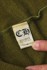 Chrome Hearts Womens Camo Thermal Long Sleeve T-Shirt 克羅心女款迷彩華夫格長袖上衣