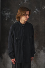 Porter Classic Roll Up Shirt - Black