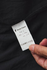 Porter Classic Roll Up Shirt - Black
