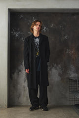 REGULATION Yohji Yamamoto - Wool Gabardine Doctor Jacket 山本耀司 黑色羊毛醫生夾克