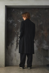 REGULATION Yohji Yamamoto - Wool Gabardine Doctor Jacket 山本耀司 黑色羊毛醫生夾克