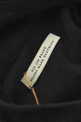 Old Joe Brand WAVY RIB TRAINING Jacket 日本設計師品牌 黑色波浪羅紋針織夾克