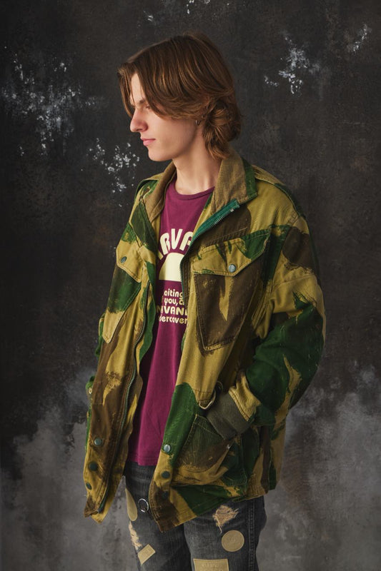 Vintage British Army 1972 Pattern Denison Smock 英國傘兵迷彩外套