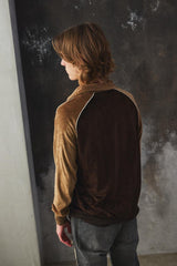 ”Sigallo” Vintage Terry Cloth Open Collar Polo Shirt 古著雙色毛巾布開領Polo衫