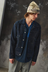 OLD JOE BRAND OPEN COLLAR RANCH JACKET 日本設計師品牌 開領式牧場丹寧夾克