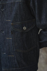 OLD JOE BRAND OPEN COLLAR RANCH JACKET 日本設計師品牌 開領式牧場丹寧夾克