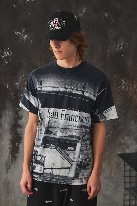 Vintage San Francisco All Over Print (AOP) T-shirt 舊金山全版印刷古著 短T