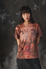 Vintage Tattoo Print Graphic Tee 古著刺青圖騰滿版短T