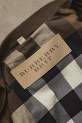 Burberry Brit Olive Green Bomber Jacket 軍綠色防風飛行員夾克外套