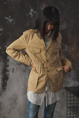 Engineered Garments KHAKI Folk Jacket 卡其色多口袋夾克外套