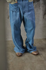 Vintage 1996 U.S. Navy Denim Utility Trousers (Dungarees) 美軍公發水洗喇叭牛仔褲
