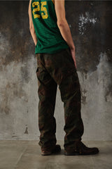 Polo Ralph Lauren 00's Reversible Orange/Camo Cargo Pants 亮橘/迷彩雙面工裝長褲