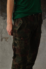 Polo Ralph Lauren 00's Reversible Orange/Camo Cargo Pants 亮橘/迷彩雙面工裝長褲