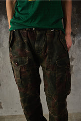 Polo Ralph Lauren 00's Reversible Orange/Camo Cargo Pants 亮橘/迷彩雙面工裝長褲