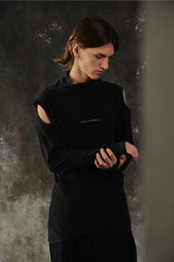 HAMCUS ICS / Standard Bodysuit (Black) 中國機能品牌 結構剪裁高領長袖連身緊身衣