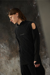 HAMCUS ICS / Standard Bodysuit (Black) 中國機能品牌 結構剪裁高領長袖連身緊身衣