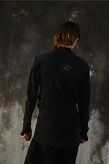 HAMCUS ICS / Standard Bodysuit (Black) 中國機能品牌 結構剪裁高領長袖連身緊身衣