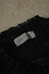 Yohji Yamamoto Pour Homme Mesh Knit Vest 山本耀司主線 不對稱落肩網眼針織背心
