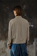1940s Rubin Grais &Sons Ricky Rayon Gabardine Jacket DAN RIVER FABRIC