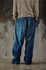 1950s Vintage Side Brass Waldes Zipper Ranch Pants 古著側開襟牧場褲