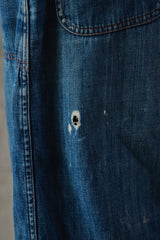 1950s Vintage Side Brass Waldes Zipper Ranch Pants 古著側開襟牧場褲