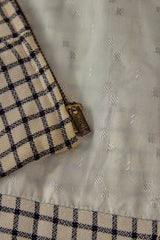 1940s Rubin Grais &Sons Ricky Rayon Gabardine Jacket DAN RIVER FABRIC