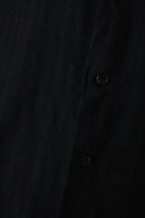 Y's for men Yohji Yamamoto Wool Rayon Herringbone Shirt 山本耀司 羊毛混紡魚骨紋開領襯衫
