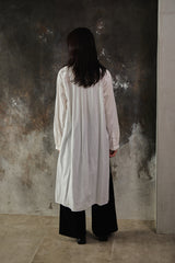 Yohji Yamamoto S'YTE Dual-Pocket Loose Long Shirt 山本耀司 棉質雙口袋寬鬆長版白襯衫