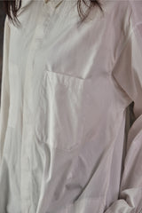 Yohji Yamamoto S'YTE Dual-Pocket Loose Long Shirt 山本耀司 棉質雙口袋寬鬆長版白襯衫