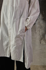 Yohji Yamamoto S'YTE Dual-Pocket Loose Long Shirt 山本耀司 棉質雙口袋寬鬆長版白襯衫