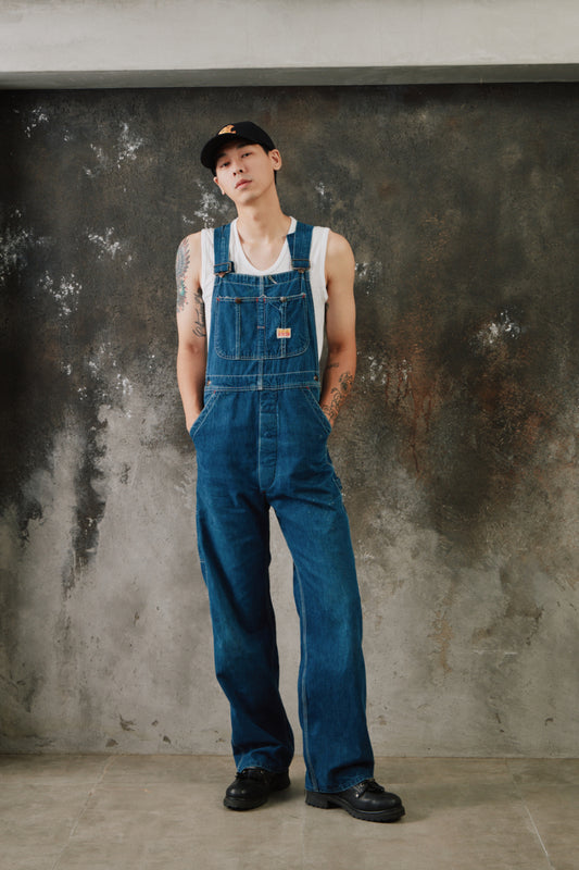 1950’s “PENNEY’S PAY DAY” Denim Overalls 原版古著丹寧工裝吊帶褲