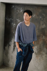 JieDa Dyed Over Size Tee 日本潮流品牌 日系做舊棉質寬鬆五分袖短T