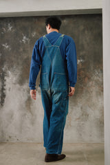 1940~50’s “TEST” Vintage Denim Overalls 原版古著丹寧工裝吊帶褲