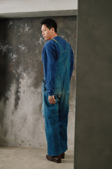 1940~50’s “TEST” Vintage Denim Overalls 原版古著丹寧工裝吊帶褲