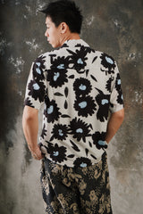 Jacquemus La Chemise Melo Floral Shirt 法國時尚品牌 經典花卉印花古巴領嫘縈襯衫