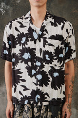 Jacquemus La Chemise Melo Floral Shirt 法國時尚品牌 經典花卉印花古巴領嫘縈襯衫
