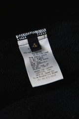 KAPITAL 30/- Fleece Kountry Half-Zip Vest Black 日本工藝品牌 學院風復古半拉鏈棉質背心