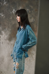 Greg Lauren Reconstructed Denim Shirt 美國高端設計師品牌 解構重組丹寧襯衫
