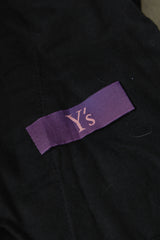 Y's Pink Label Wool Wide Leg High Rise Pants 山本耀司支線 羊毛寬幅綁腰寬褲裙
