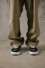 Gosha Rubchinskiy x Vans Half Cab LX Green Camo/Black聯名限定款 黑色麂皮拼接綠色叢林迷彩中筒滑板鞋