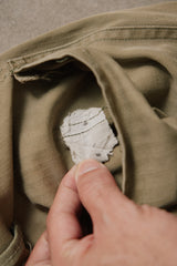 Rebuilt WW2 US Army M-43 HBT One-Piece Suit Remade Pants 美軍 M-43 魚骨紋連身服改裝軍褲