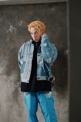 Levi's x BEAMS Super Wide V2 Type I Trucker Jacket 2024聯名款 經典一代寬版解構拼接牛仔夾克