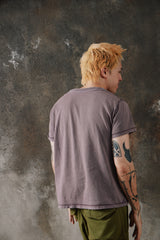 DAYTIMENOVELLA "TOYOTA" Distressed T-Shirt 紐約街頭品牌 豐田logo破壞水洗短T