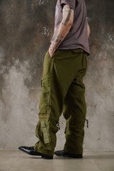 Vintage 2006 Canadian Military Issue Tactical Helicopter Crew FR Pants 加拿大空軍多口袋傘兵褲