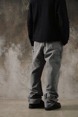 2011 Vintage Carhartt B136 GVL Gravel Grey Double Knee Pants 泥灰色卡哈特 雙膝伐木工褲 墨西哥產
