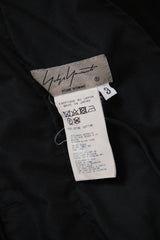 Yohji Yamamoto POUR HOMME 2001AW Buttoned-Cuffs Harem Pants 山本耀司主線 棉質抽繩褲腳排扣闊腿褲